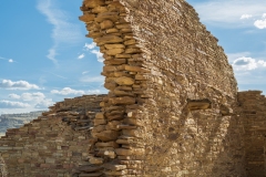 Ancient Wall in Chaco Canyon