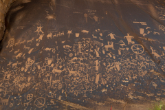 Photo of  Newspaper Rock Petroglyphs in Canyonlands NP