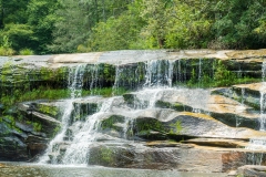 Waterfall near Mt Pisgah in North Carolina