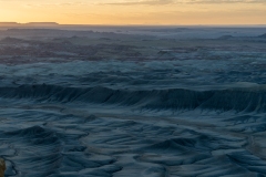 Sunrise at Moonscape Overlook
