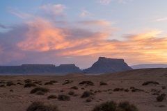 Sunset at Factory Butte