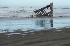 The Wreck of the Peter Iredale.  Oregon Coast