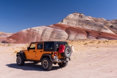 Photo on the road in Capital Reef