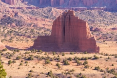 Photo taken in the Cathedral Valley in Capital Reef NP