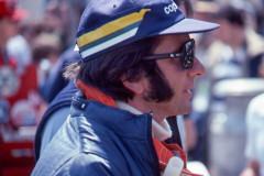 Photo of Emerson Fittipaldi.  1977 F1 LBGP