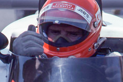 Photo of F1 Surtees with driver Vittorio Brambilla. 1977 F1 LBGP