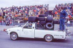 Photo of Toyota Tire Truck.  1977 F1 LBGP