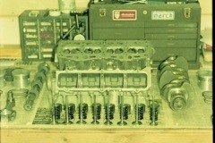 Engine ready for reassembly.  1974