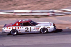Photo of David Pearson at a NASCAR Race at Riverside.