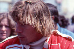 Photo of James Hunt.  1977 LBGP