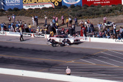 Photo of a NASCAR race at Ontario Motor Speedway