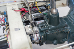 Installation of the new transmission support bracket