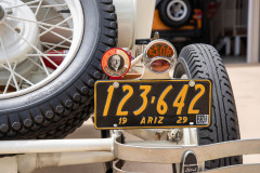 Photo of the Speedster with its New License Plate.  7-2019