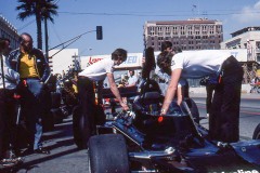Photo of F1 Shadow driven by J.P. Jarier.  1976