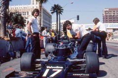 Photo of F1 Shadow driven by J.P. Jarier.  1976
