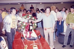 Photo of Victory Party in the Long Beach  Auditorium.  1976