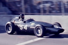 Dan Gurney.  The 1976 LBGP Vintage Car Winner